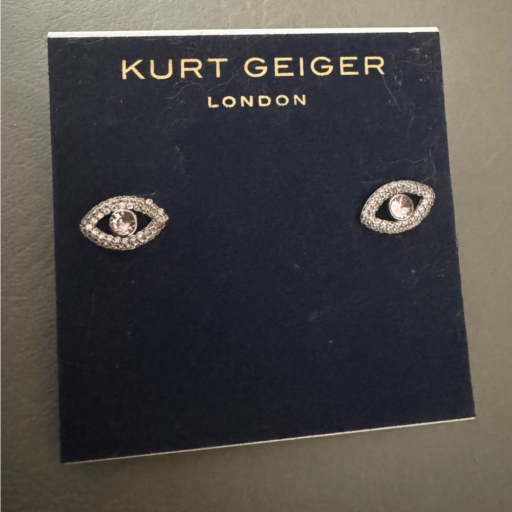 Kurt Geiger Evil Eye Earrings - Picture 2 of 2
